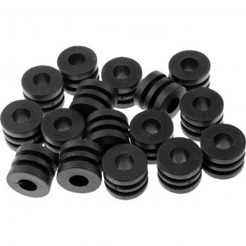 MagiDeal Rubber Bumpers voor Tafelvoetbal, 16 Stuks, 13mm of 16mm