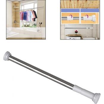 Adjustable Clothes Shower Curtain Rail