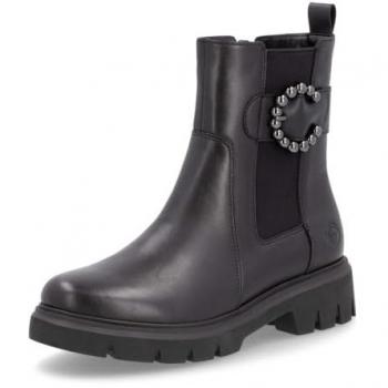 Remonte Women's Cherish Black Chelsea Boots, Size 6.5