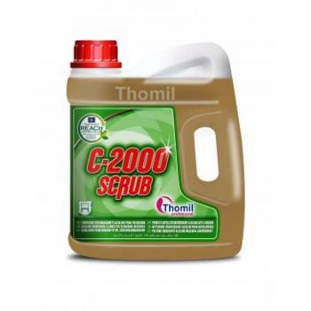 Scrub Desengrasante Thomil C-2000 sin espuma, ideal para maquinas fregadoras