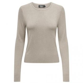 Jersey de mujer Only Venice en color beige de punto fino