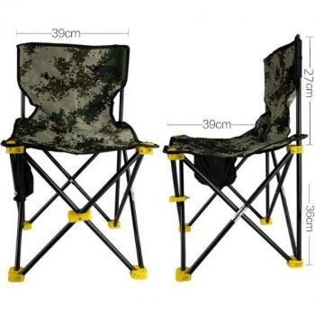 Silla de camping camuflaje ligera