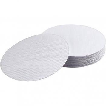 Matériau adhésif : 10 cm, rond, anti‑glisse, usage douche