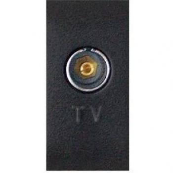 MARLANVIL PRESA COAX 9,5 MM. PASSANTE GRIGIO
