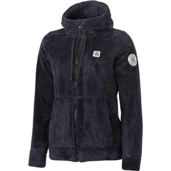 Damen‑Red Cove Kapuzenjacke von Ternua – Schwarz, glänzend, Größe L