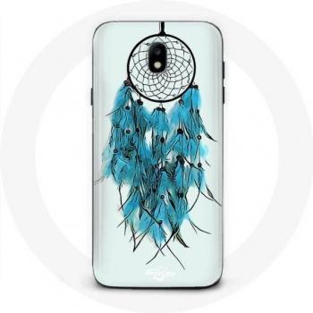 Coque de Protection Attrape Rêve Bleue pour Samsung Galaxy J3 2017
