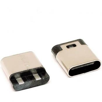 Conector USB tipo C hembra 3.1, 2 pines, pack de 5-10 piezas
