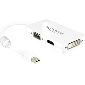 Adapter mini Displayport 1.1 Stecker > VGA / HDMI / DVI 24+1 Buchse
