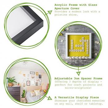 6x6 3D Deep Box Frame for Photos