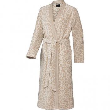JOOP! Eleganter Damen Bademantel Leo Creme 36-38