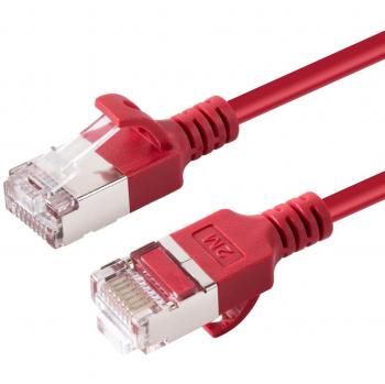 Microconnect V-FTP6A005R-SLIM 0.5m Red Cat6a Cable