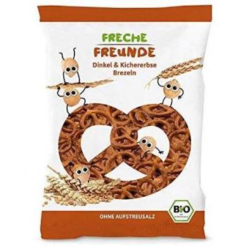 Gesunde Kichererbsen-Brezeln von Freche Freunde Bio, 75 g