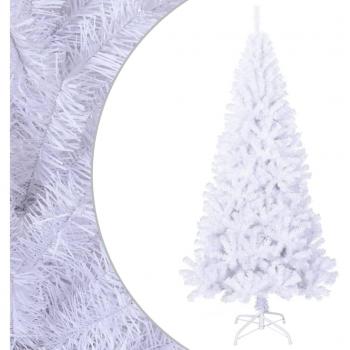VidaXL 180 cm Artificial Christmas Tree, White, PVC