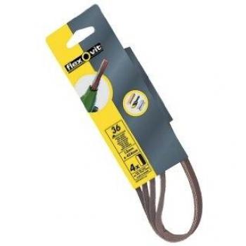 Flexovit Cloth Backed Power File Sanding Belts