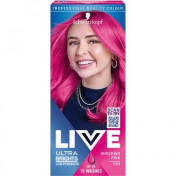 Coloración permanente Schwarzkopf Live Intense Shocking Pink 093 – Aplicación única