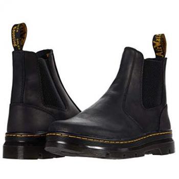 Dr. Martens EMBURY BLACK WYOMING – Herrenstiefel, Schwarz, Größe 47