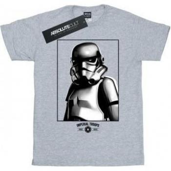 Camiseta Infantil Star Wars Tropas Imperiales de Algodón