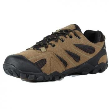Hi-Tec Walker Waterproof Zapatillas de Trekking para Hombre Marrón 44 con membrana impermeable, tracción óptima en cualquier terreno y refuerzos para máxima comodidad