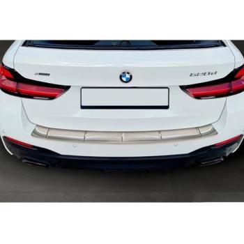 BMW 5 Series G31 Rear Bumper Armor (Avisa Stainless, 2020‑24)
