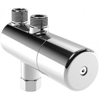 Hansaminimat Chrom-Sicherheitsthermostat-Vormischer 63410020