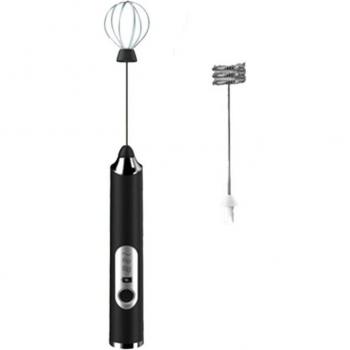 Batidor de leche eléctrico portátil con cargador USB