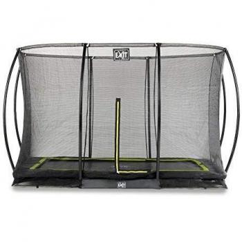 EXIT TOYS Silhouette Bodentrampolin 244x366cm mit Sicherheitsnetz