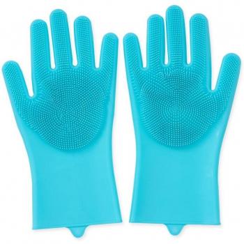 Gants de nettoyage en silicone