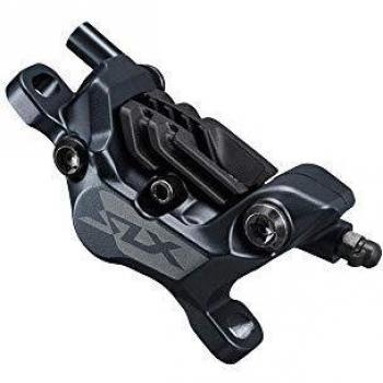 Shimano SLX M7120 4-Pot Post Mount Rear Brake, Black