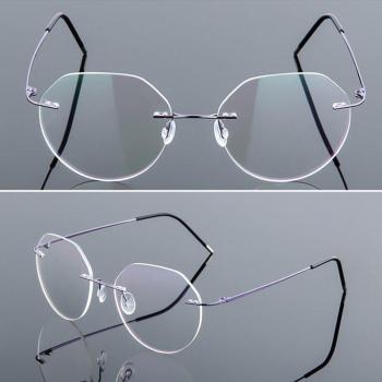 Seemfly Retro Myopia Glasses Frames for Men and Women