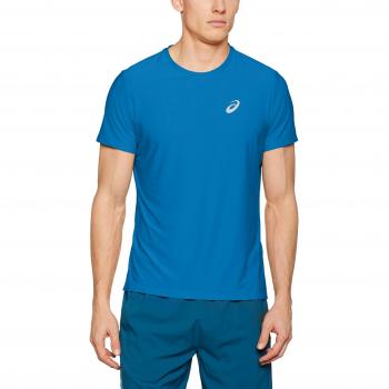 Camiseta ASICS SS Top para Hombre, Azul (Thunder Blue), S