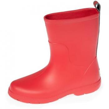Isotoner Kids – Bottes de pluie haute 33/34 rouge (taille 31‑36, neutre)