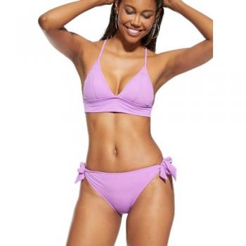 Koton Damen Bikini-Unterteil mit Schleifenakzent