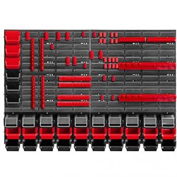 KADAX Red-Black Wall Storage System
