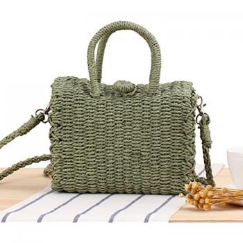 Women’s Bohemian Woven Basket Bag