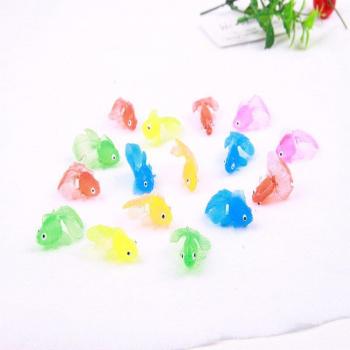 20pcs Goldfish Simulation Fishing Toys