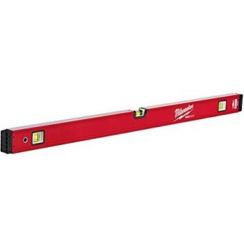 Milwaukee 4932459066 100‑cm Redstick Backbone Spirit Level – Red/Black