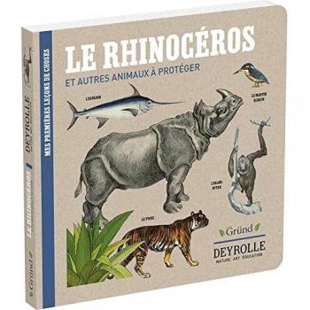 Le rhinocéros et autres animaux à protéger
