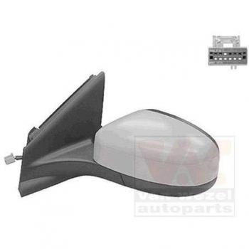 Rétroviseur Gauche Van Wezel avec Réglage Électrique et Chauffage pour Ford Mondeo 2007-2010