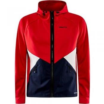 Craft Laufjacke Glide Kapuze M 404396 LYCHEE-BLAZE