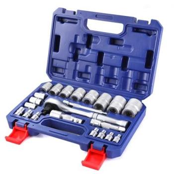 Jeu de Douilles et Accessoires 22 Pièces