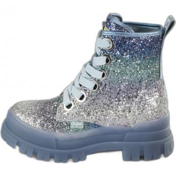 Buffalo Aspha Women's Silver/Blue Boots