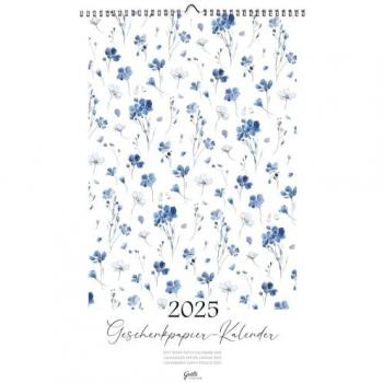 Geschenkpapierkalender 2025
