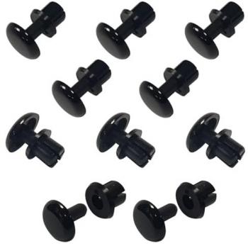 Rivets plastiques pour pare-choc