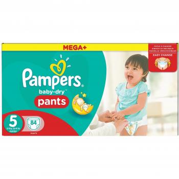 Pampers Baby-Dry Pantaloni, Pannolini, Taglia 5 (11-18 kg)