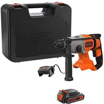 Black and Decker BCD900 18V Cordless Hammer Drill with 2Ah Li-ion Battery and Charger