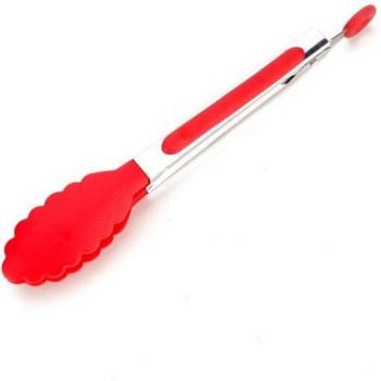 Pince à Pain & Cuisson Pro Acier Inox + Silicone