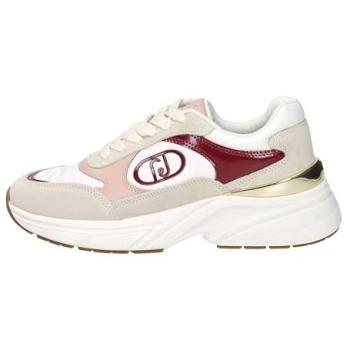 Liu Jo Sport Baskets bordeaux et beige