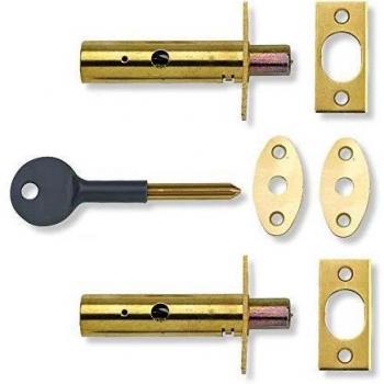 Yale P-2PM444-PB-2 Door Security Bolt