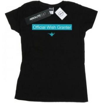 Aladdín Wish Granter Camiseta Oficial Disney para Damas algodón
