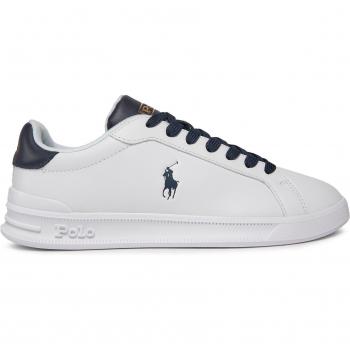 Scarpe da Ginnastica Polo Ralph Lauren in Pelle Bianco